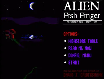 Alien Fish Finger screen shot title